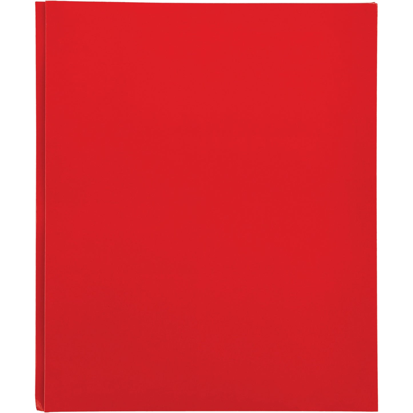 H-E-B Laminated Pocket Folder with Prongs - Red