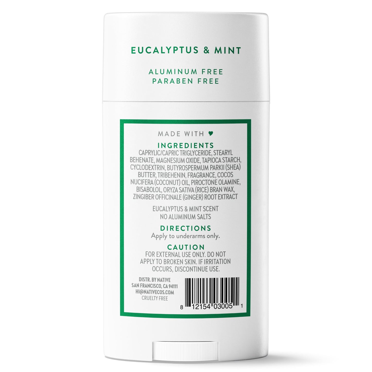 Native Deodorant - Eucalyptus & Mint Scent