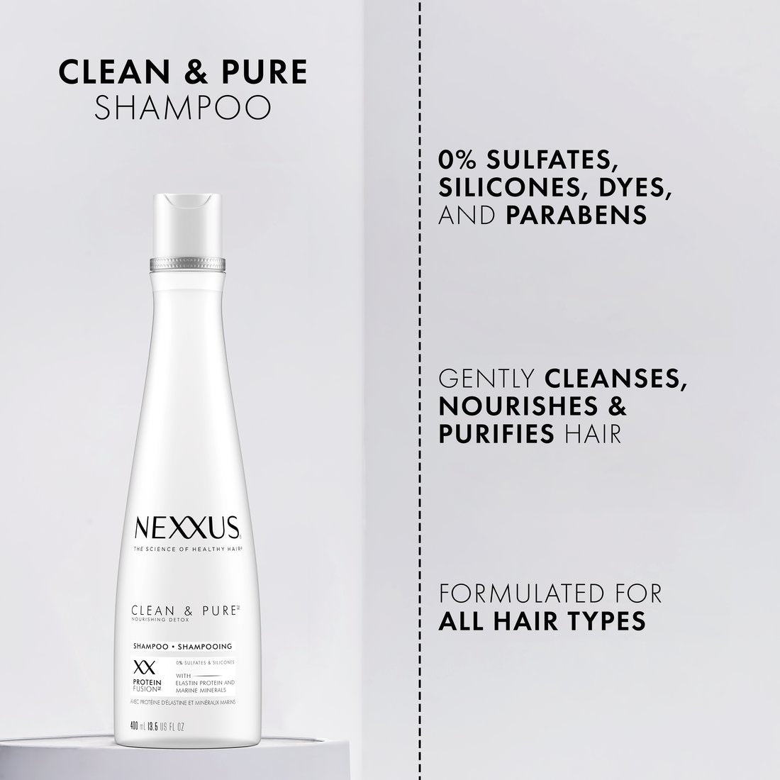 Nexxus Clean & Pure Shampoo