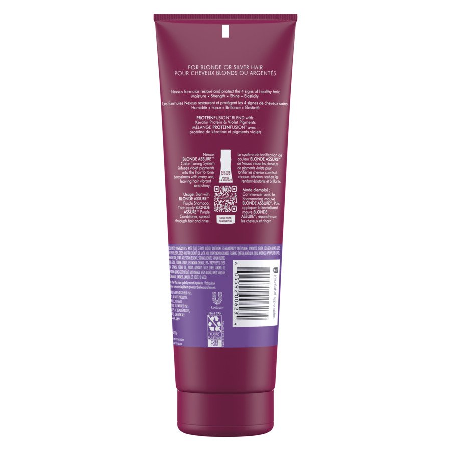 Nexxus Blonde Assure Purple Conditioner with Keratin