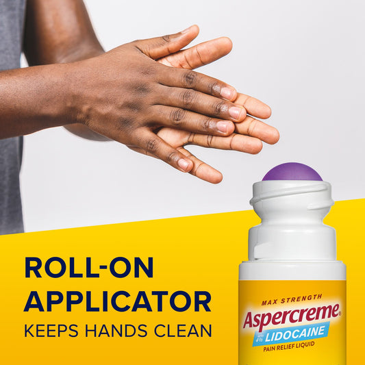 Aspercreme Lidocaine Roll-On, Lavender