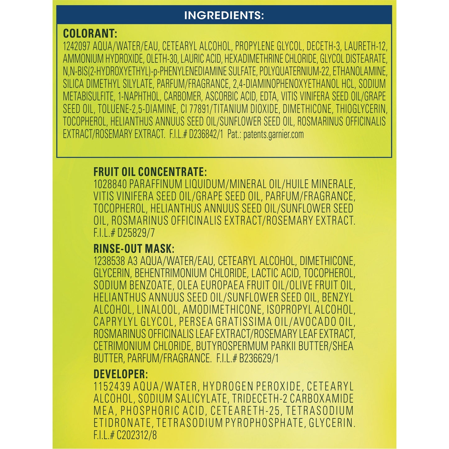 Garnier Nutrisse Ultra Color Nourishing Bold Permanent Hair Color Creme Blue Curaçao IN2