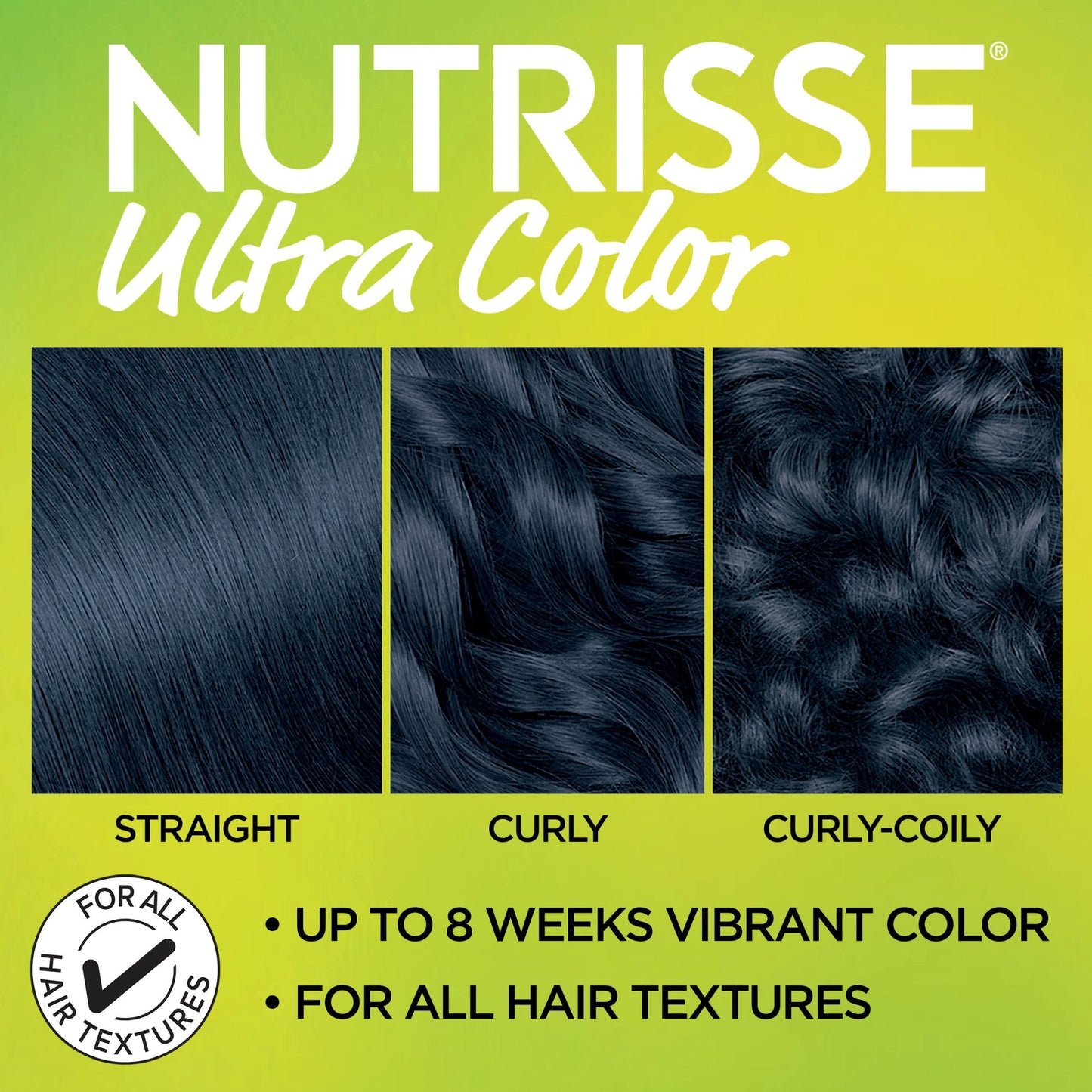Garnier Nutrisse Ultra Color Nourishing Bold Permanent Hair Color Creme Blue Curaçao IN2