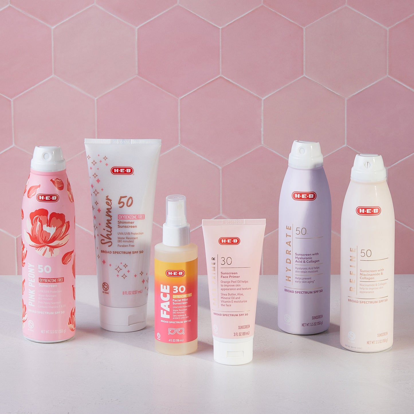 H-E-B Shimmer Oxybenzone Free Sunscreen Lotion – SPF 50