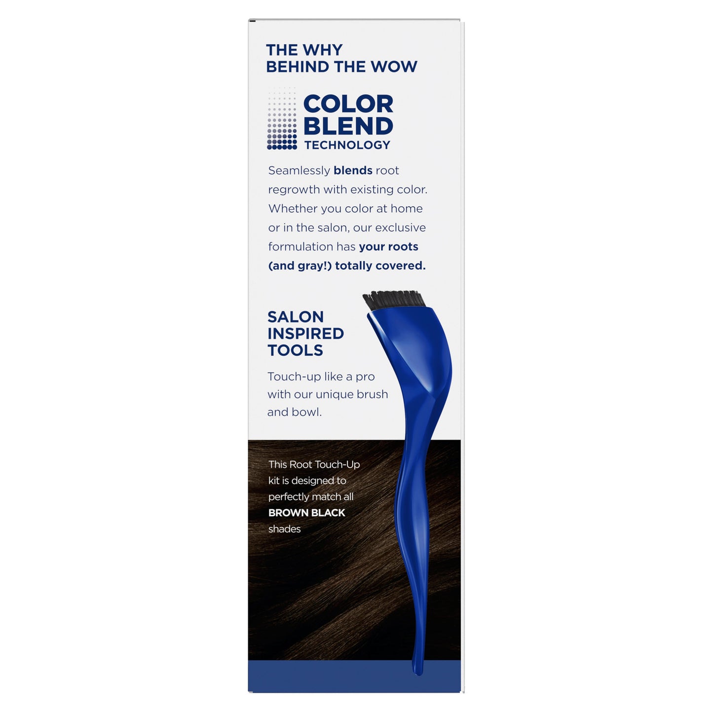Clairol Nice 'N Easy Permanent Root Touch-Up Hair Color - 3 Brown Black
