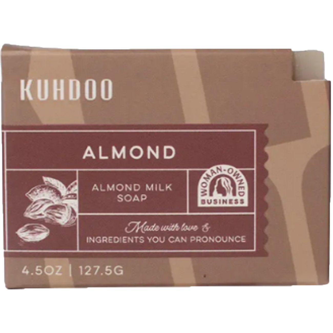 Kuhdoo Almond & Honey Bar Soap