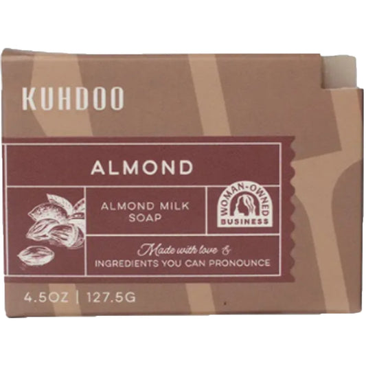 Kuhdoo Almond & Honey Bar Soap