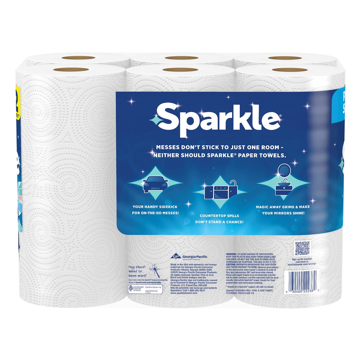 Sparkle Pick-A-Size Paper Towels