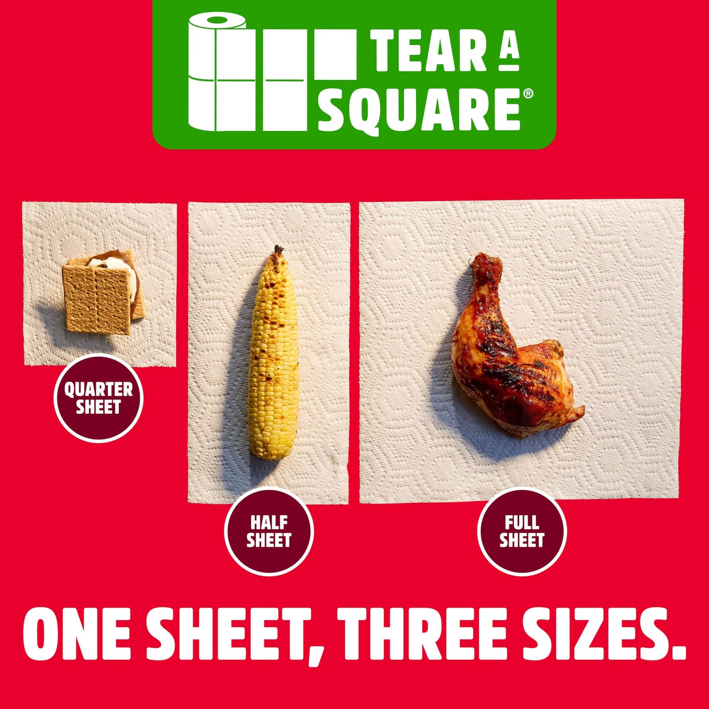 Brawny Tear-A-Square Paper Towels
