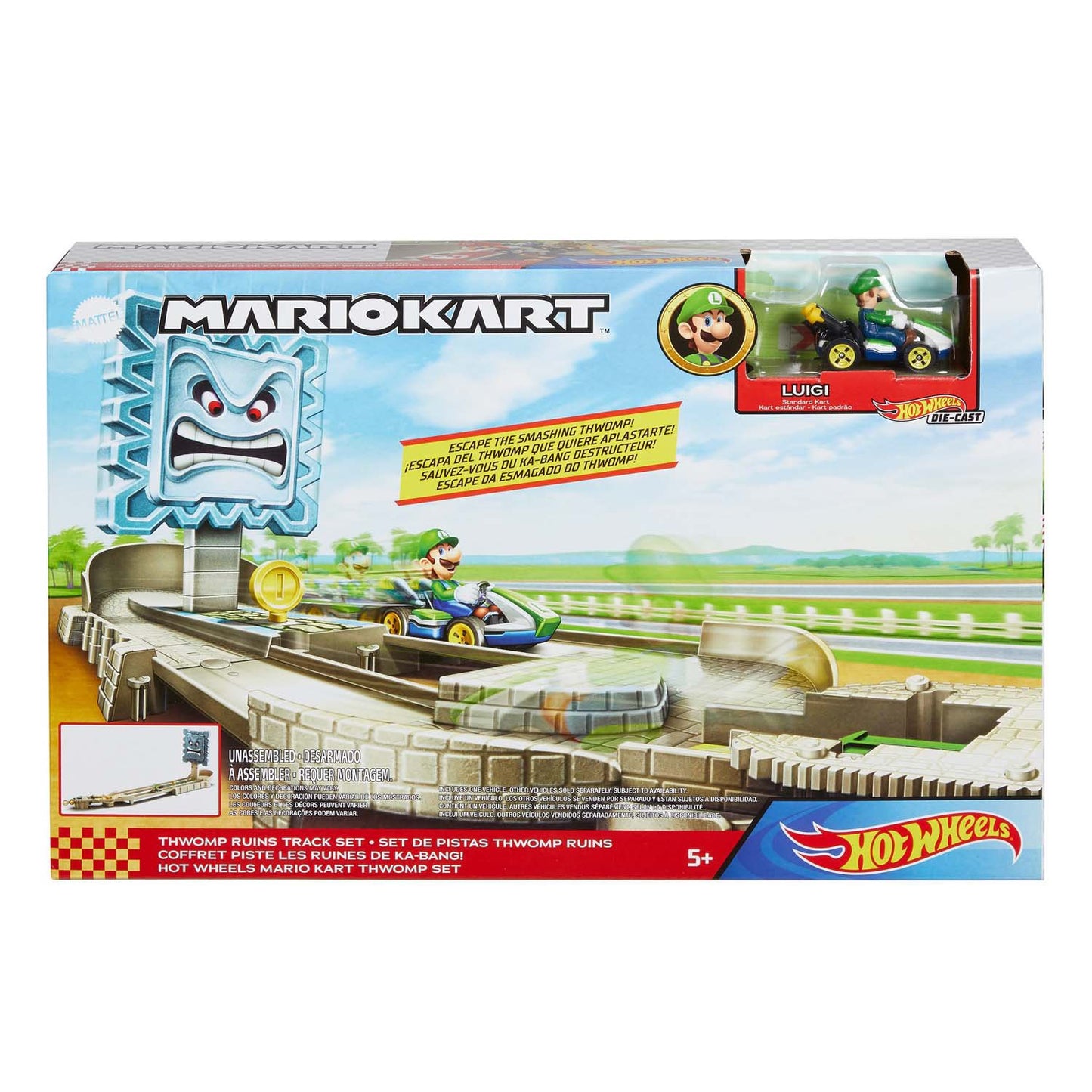 Hot Wheels Mario Kart Nemesis Track Set, Assorted