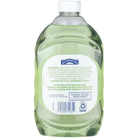 Hill Country Fare Hand Soap Refill - Cucumber Melon