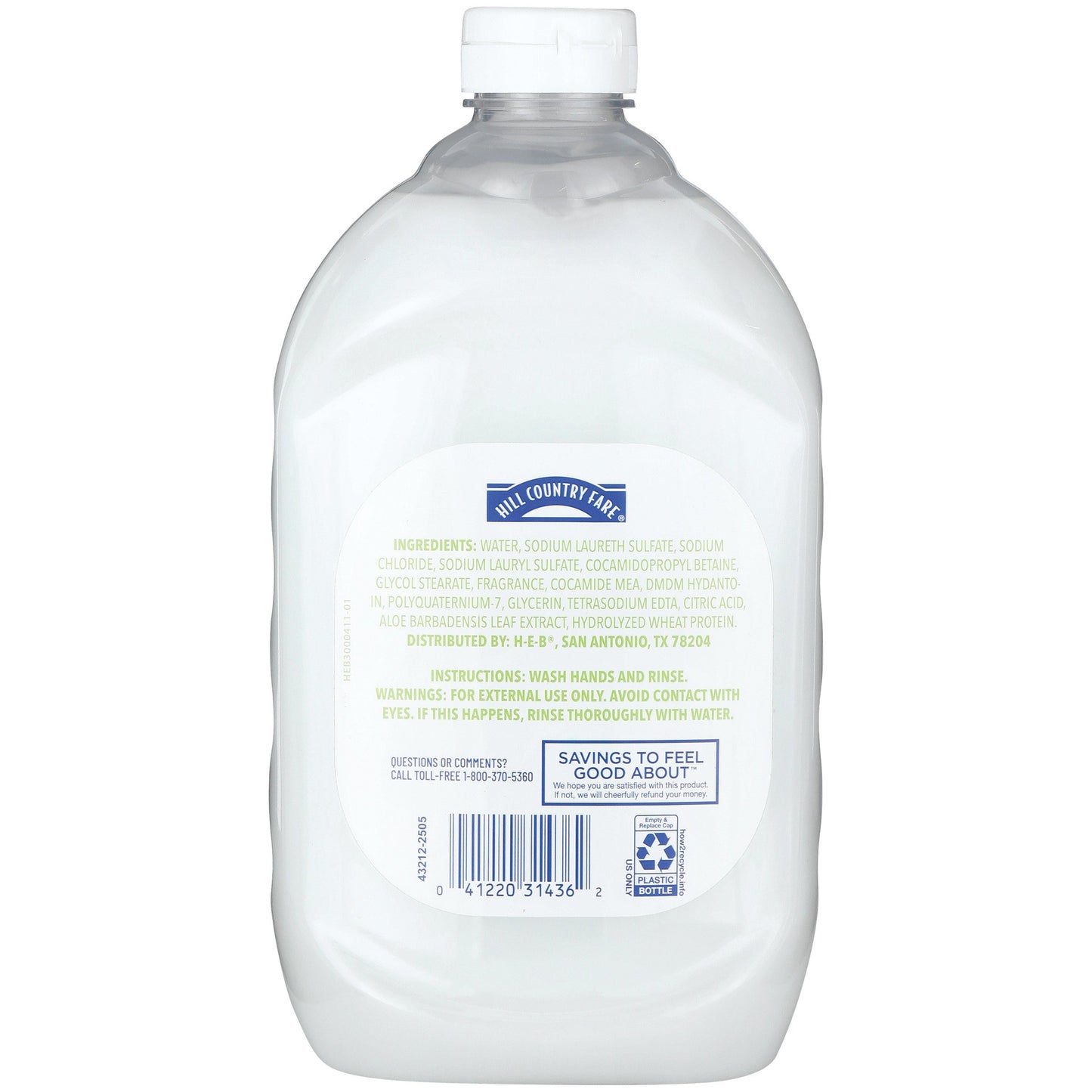 Hill Country Fare Hand Soap Refill - Aloe Vera