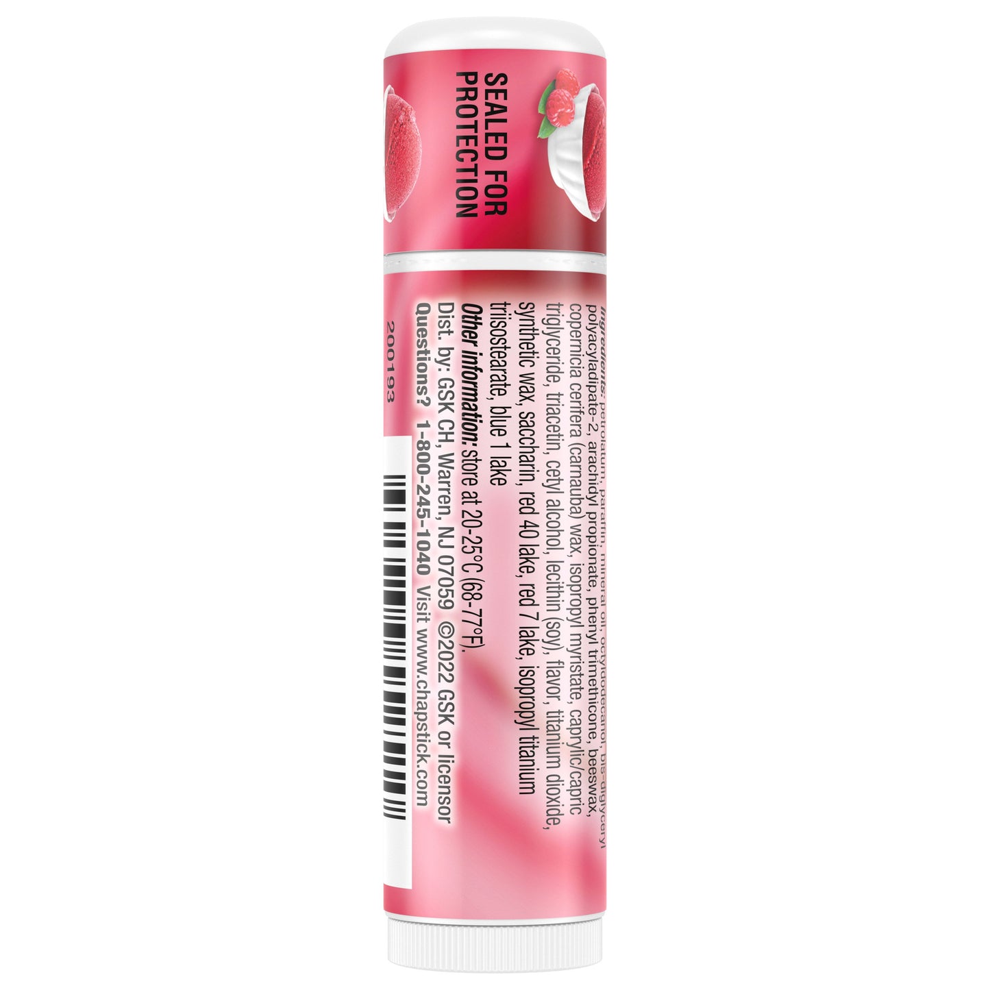 ChapStick Seasonal Lip Balm - Raspberry Sorbet