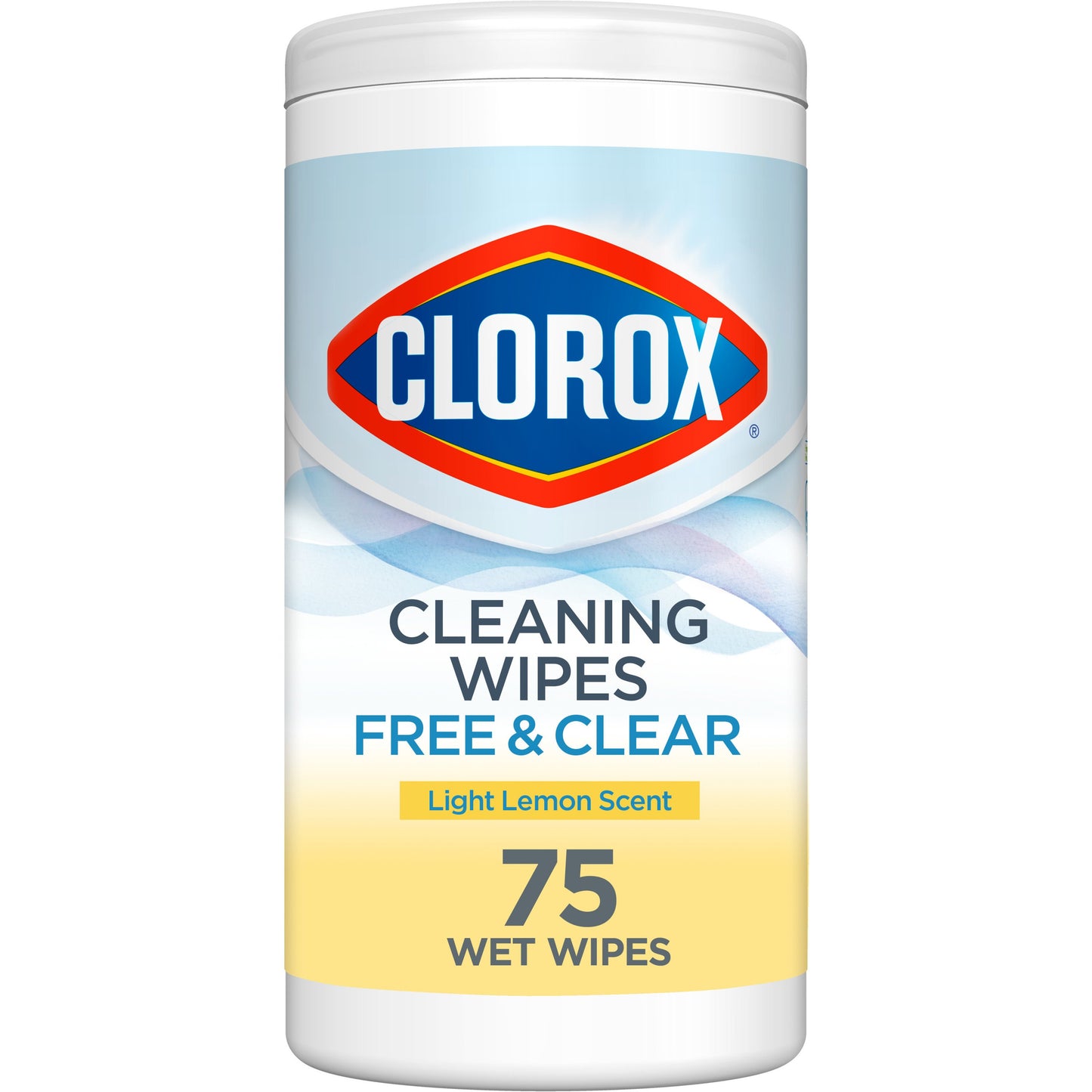Clorox Free & Clear Compostable Cleaning Wipes - Light Lemon Scent