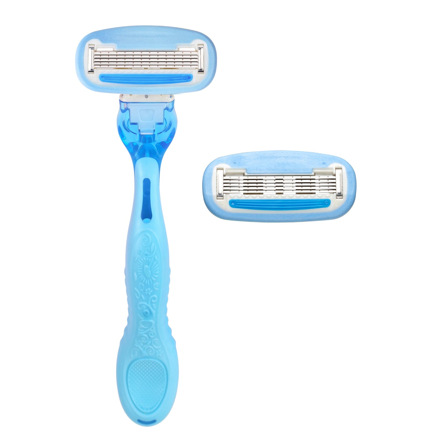 Hill Country Essentials Simply Silky 5 Women's Razor With 2 Cartridges