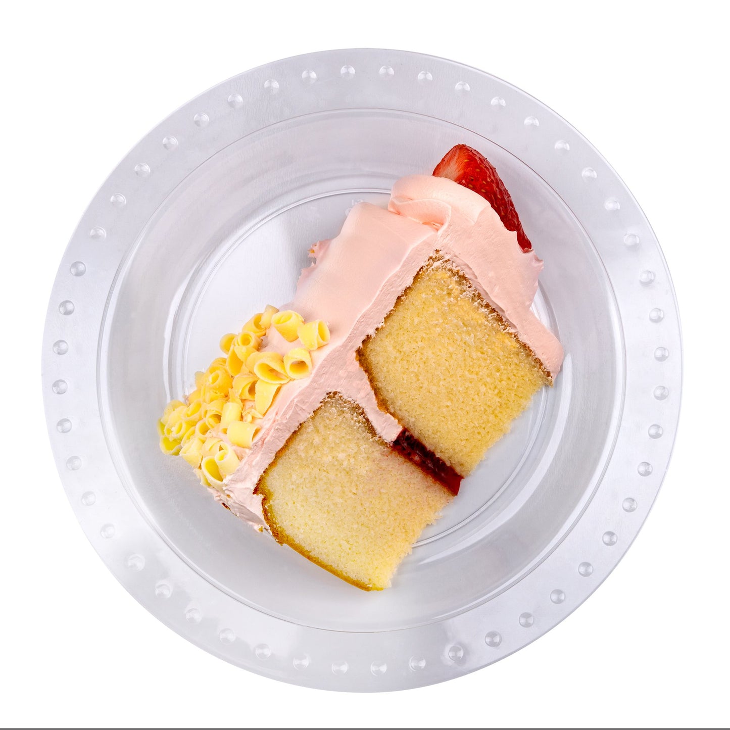 Elegant Living by H-E-B 7" Premium Clear Plastic Plates