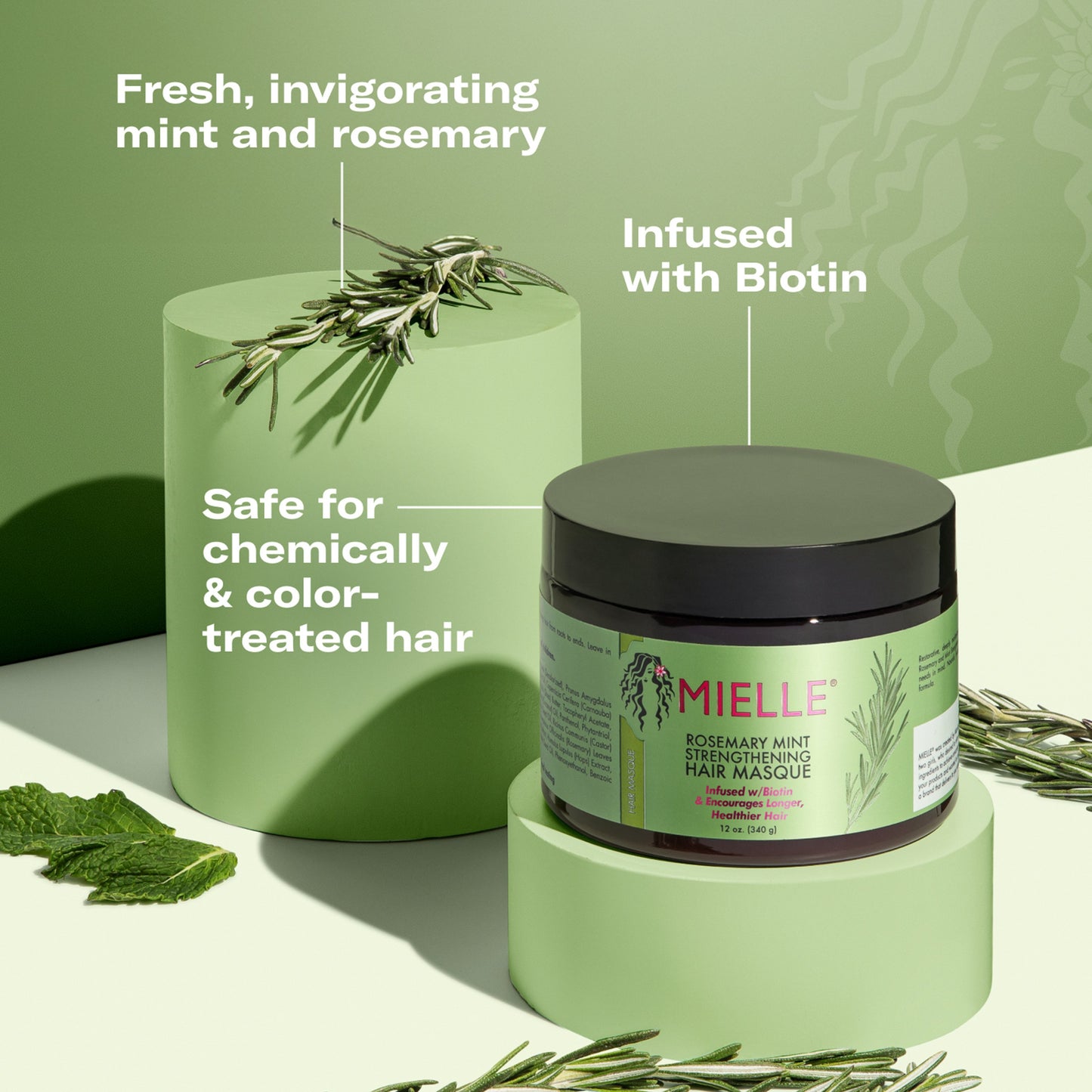 Mielle Hair Masque - Rosemary Mint