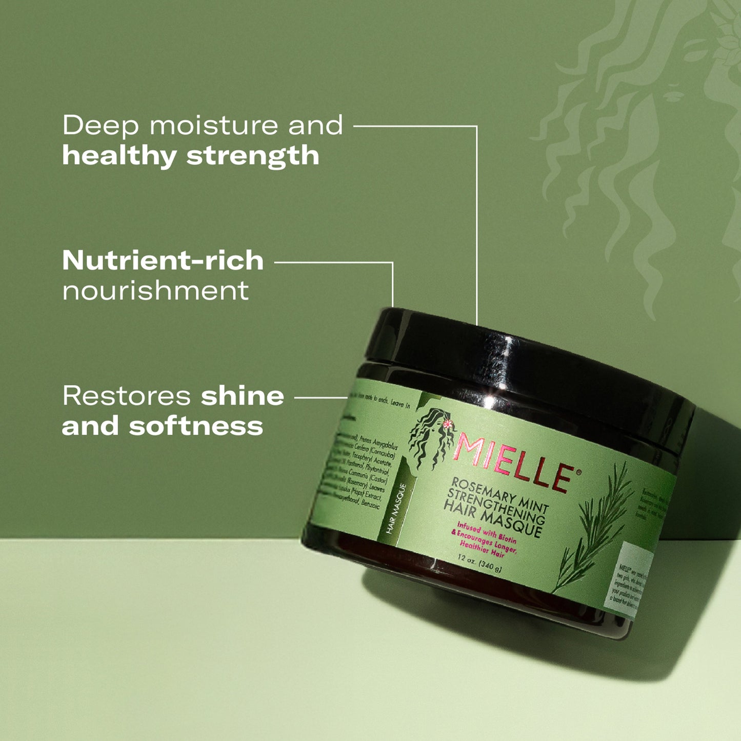Mielle Hair Masque - Rosemary Mint