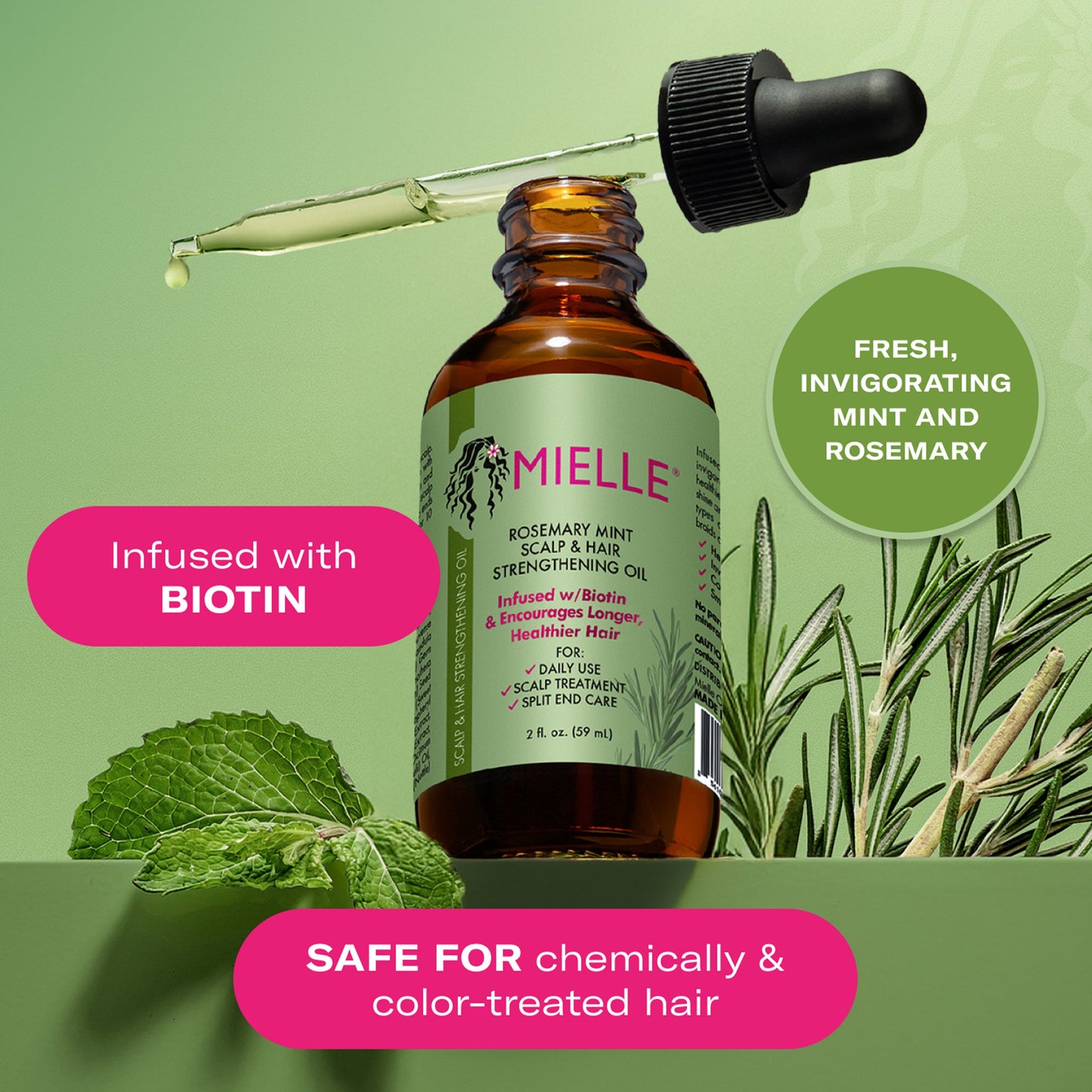 Mielle Rosemary Mint Scalp & Hair Oil