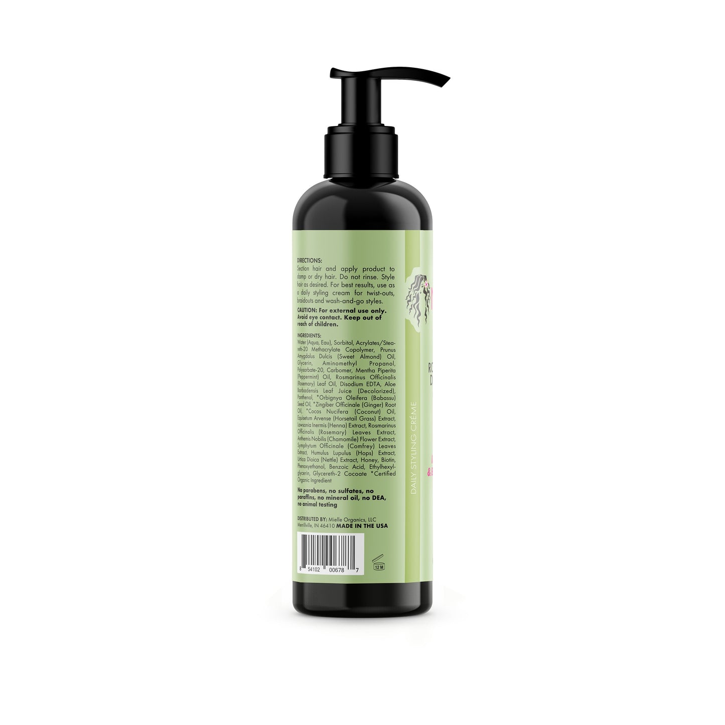 Mielle Styling Cream - Rosemary Mint
