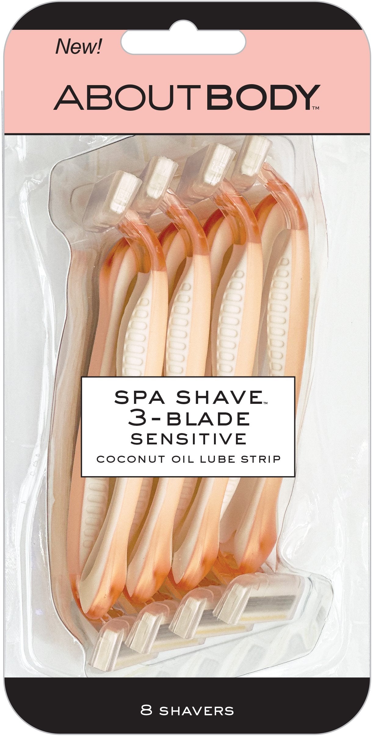 About Body Spa Shave 3-Blade Senstive Women's Razors
