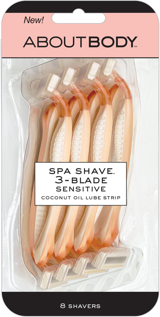 About Body Spa Shave 3-Blade Senstive Women's Razors