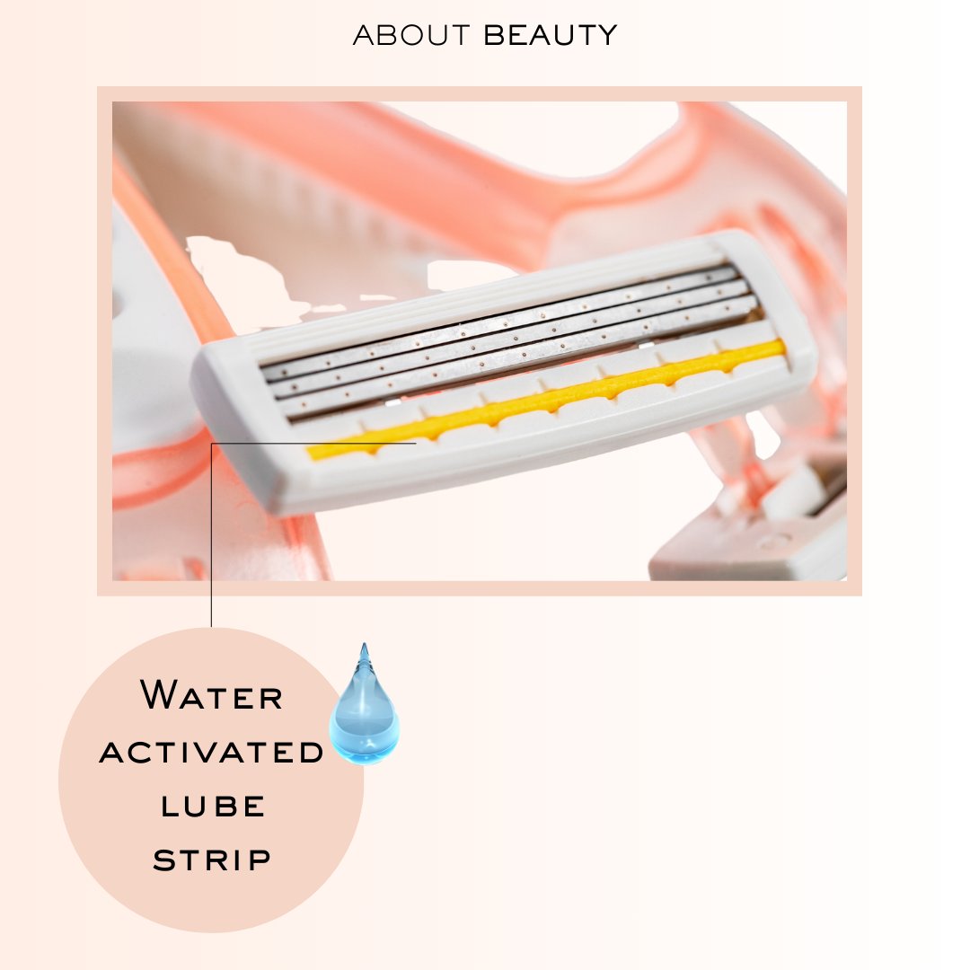 About Body Spa Shave 3-Blade Senstive Women's Razors