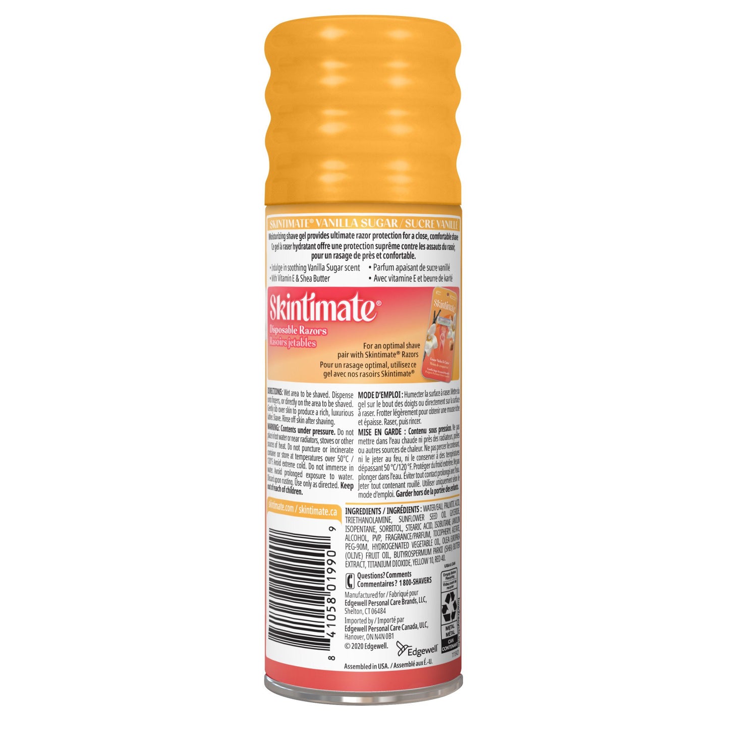 Skintimate Vanilla Sugar Women's Shave Gel