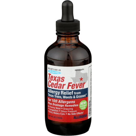 Allergena Texas Cedar Fever Allergy Relief Drops