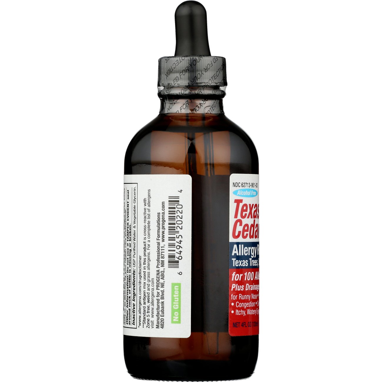 Allergena Texas Cedar Fever Allergy Relief Drops