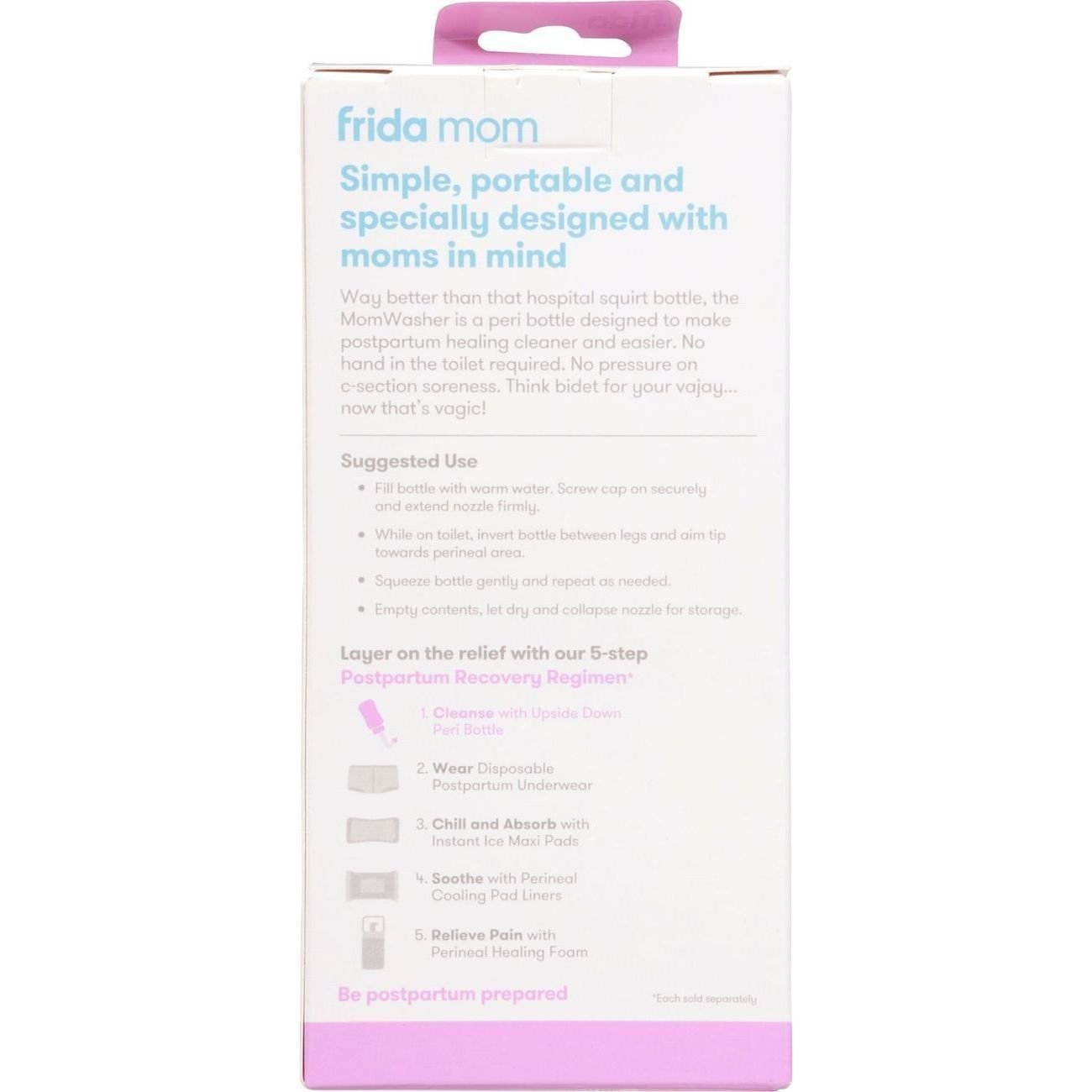 Frida Mom Upside Down Peri Bottle for Postpartum Recovery