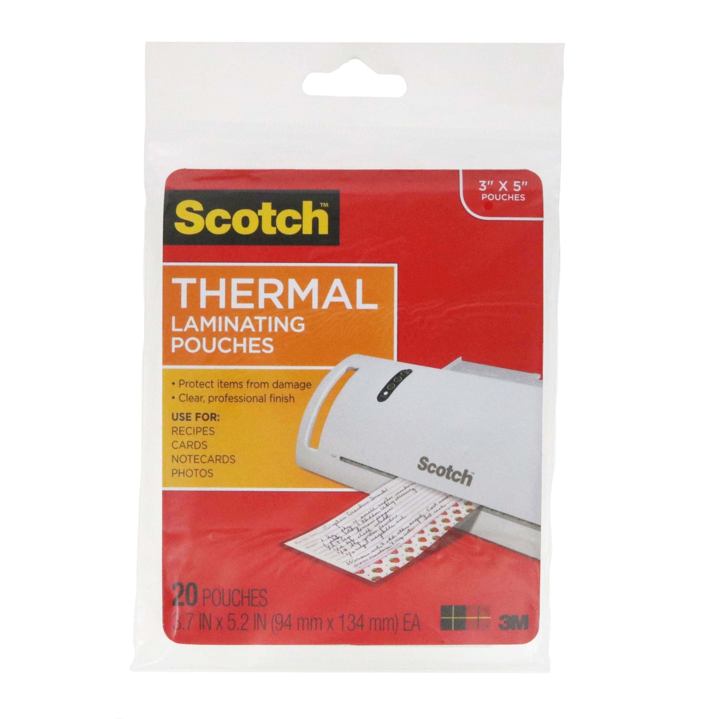 Scotch Thermal Laminating Pouches