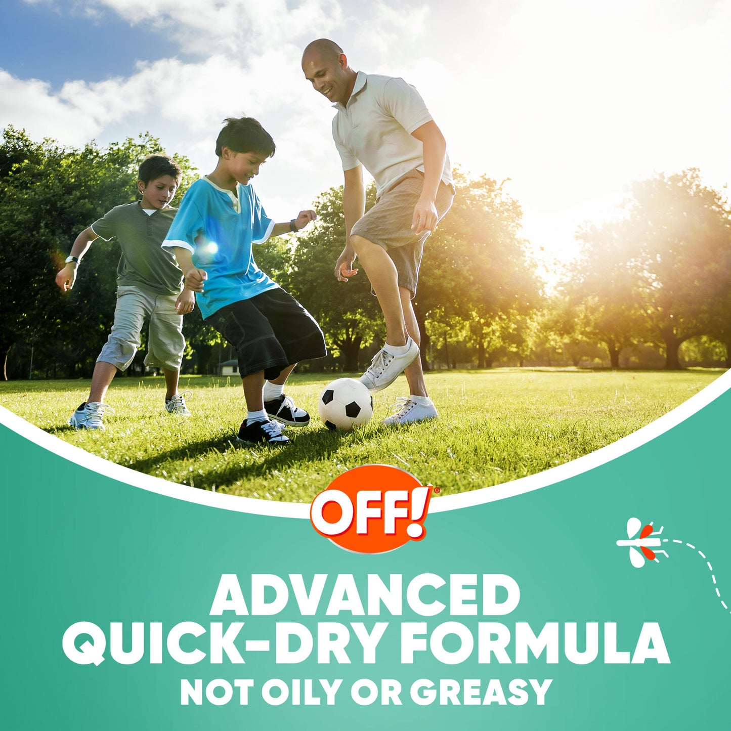 OFF! FamilyCare Mosquito Repellent Smooth & Dry Non-Greasy Spray, 2 pk