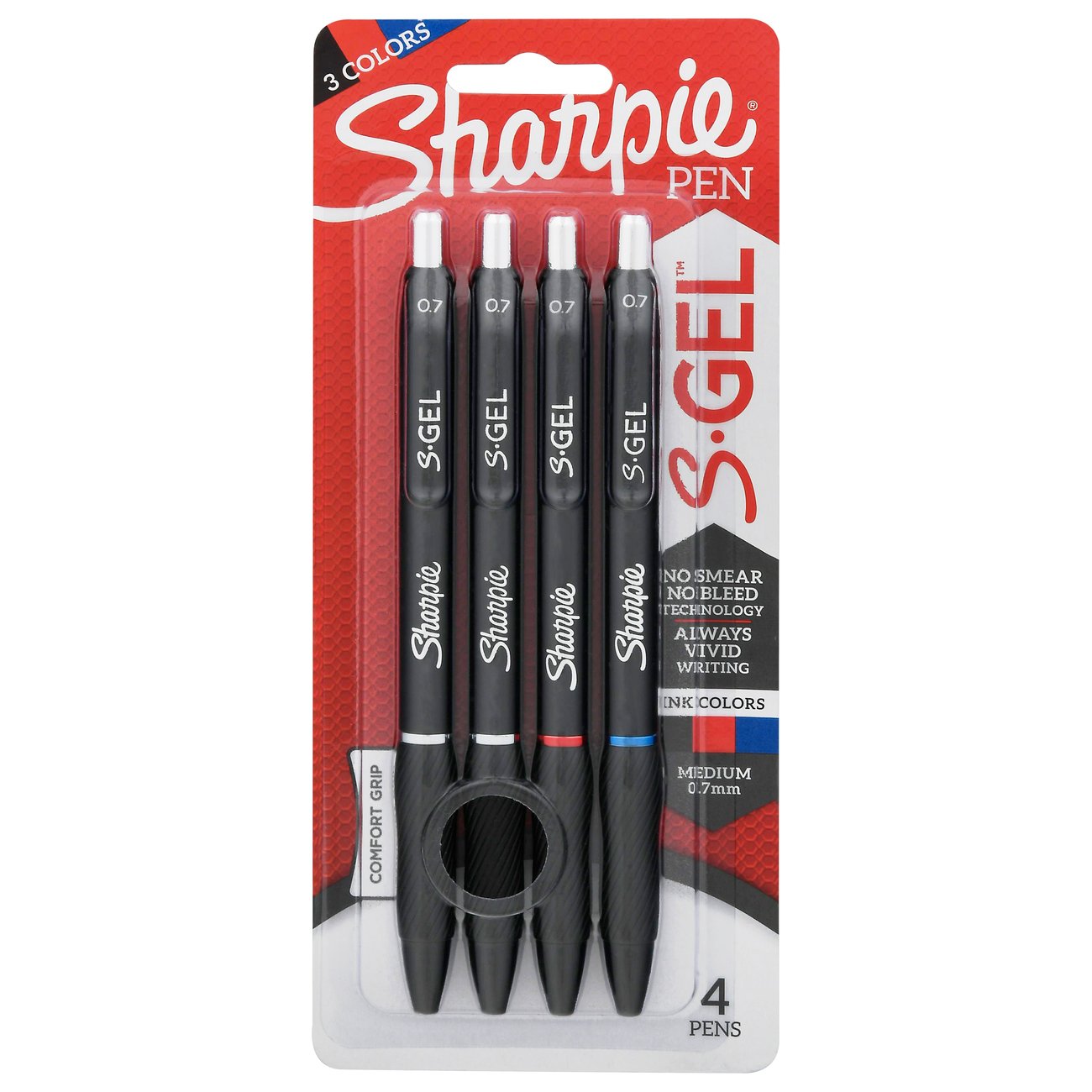 Sharpie S-Gel 0.7mm Retractable Gel Pens - Assorted Ink