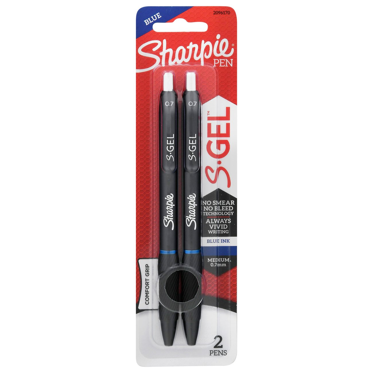 Sharpie S-Gel 0.7mm Gel Pens - Blue Ink