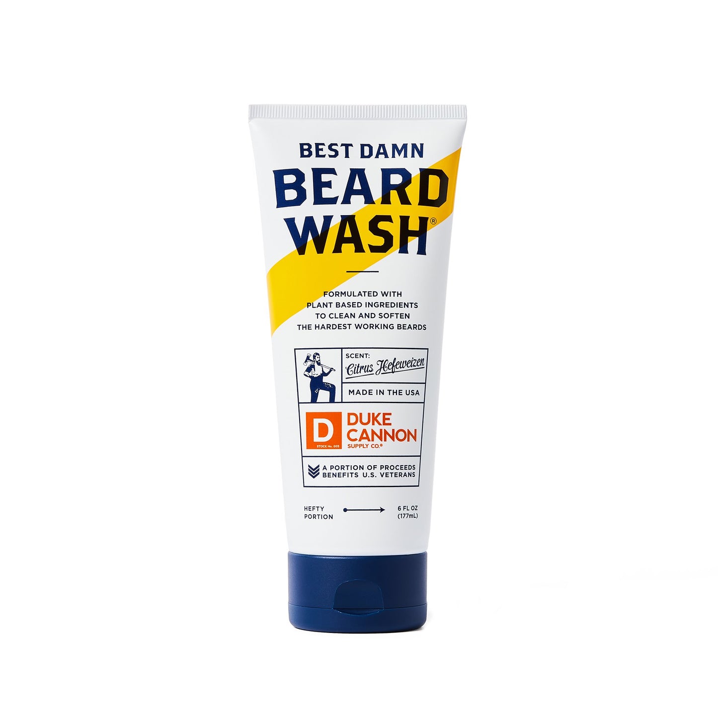 Duke Cannon Best Beard Wash - Citrus Hefeweizen