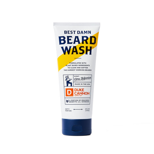 Duke Cannon Best Beard Wash - Citrus Hefeweizen