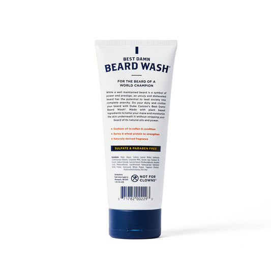 Duke Cannon Best Beard Wash - Citrus Hefeweizen