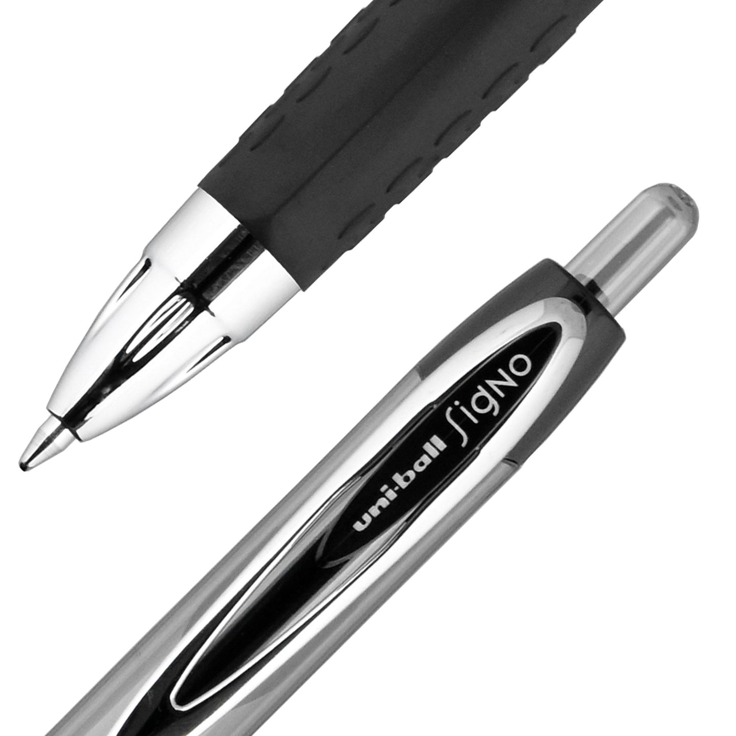 uniball 207 0,7mm Retractable Gel Pens - Black Ink