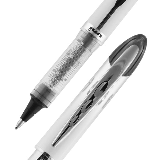 uniball Vision Elite 0.8mm Rollerball Pens - Black Ink