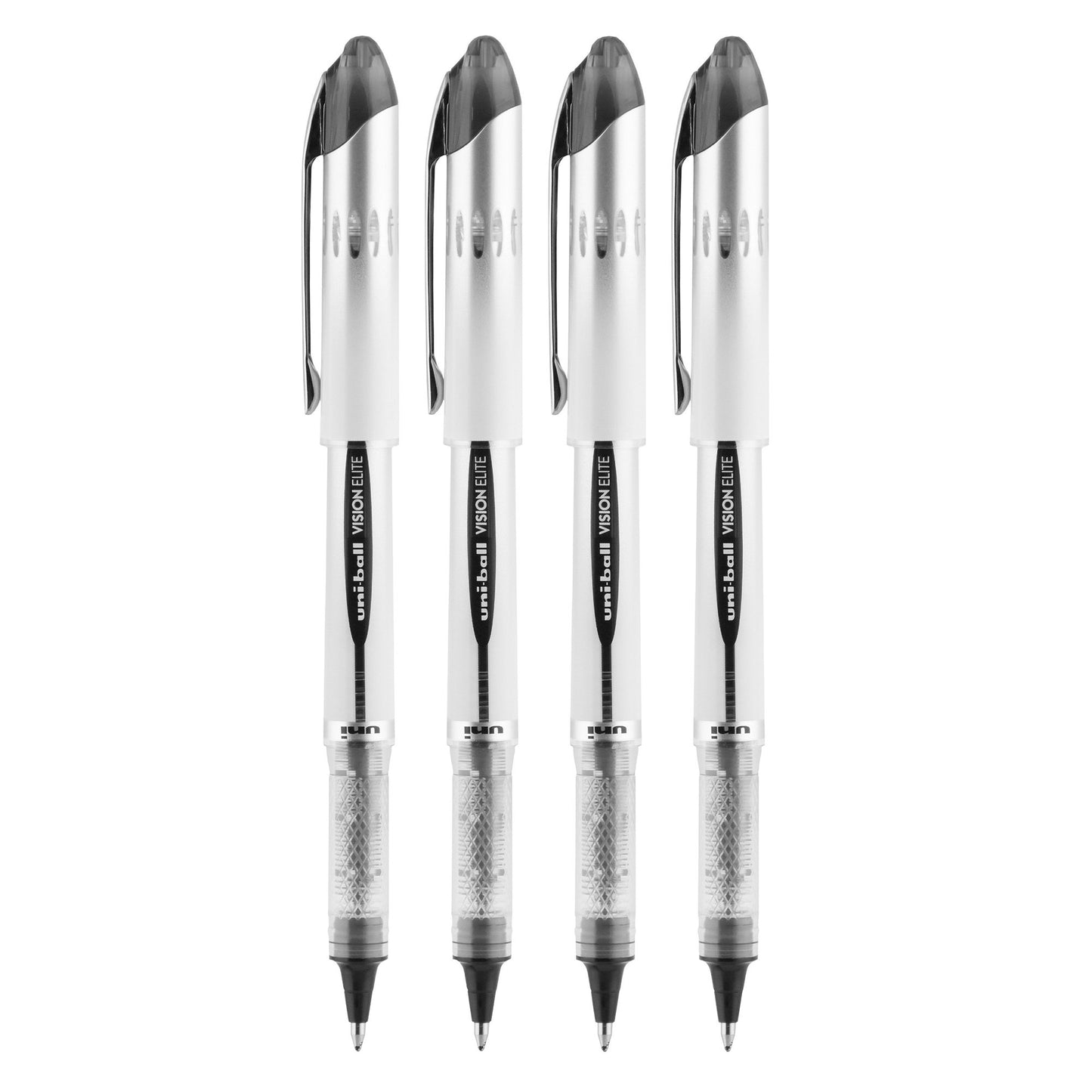 uniball Vision Elite 0.8mm Rollerball Pens - Black Ink
