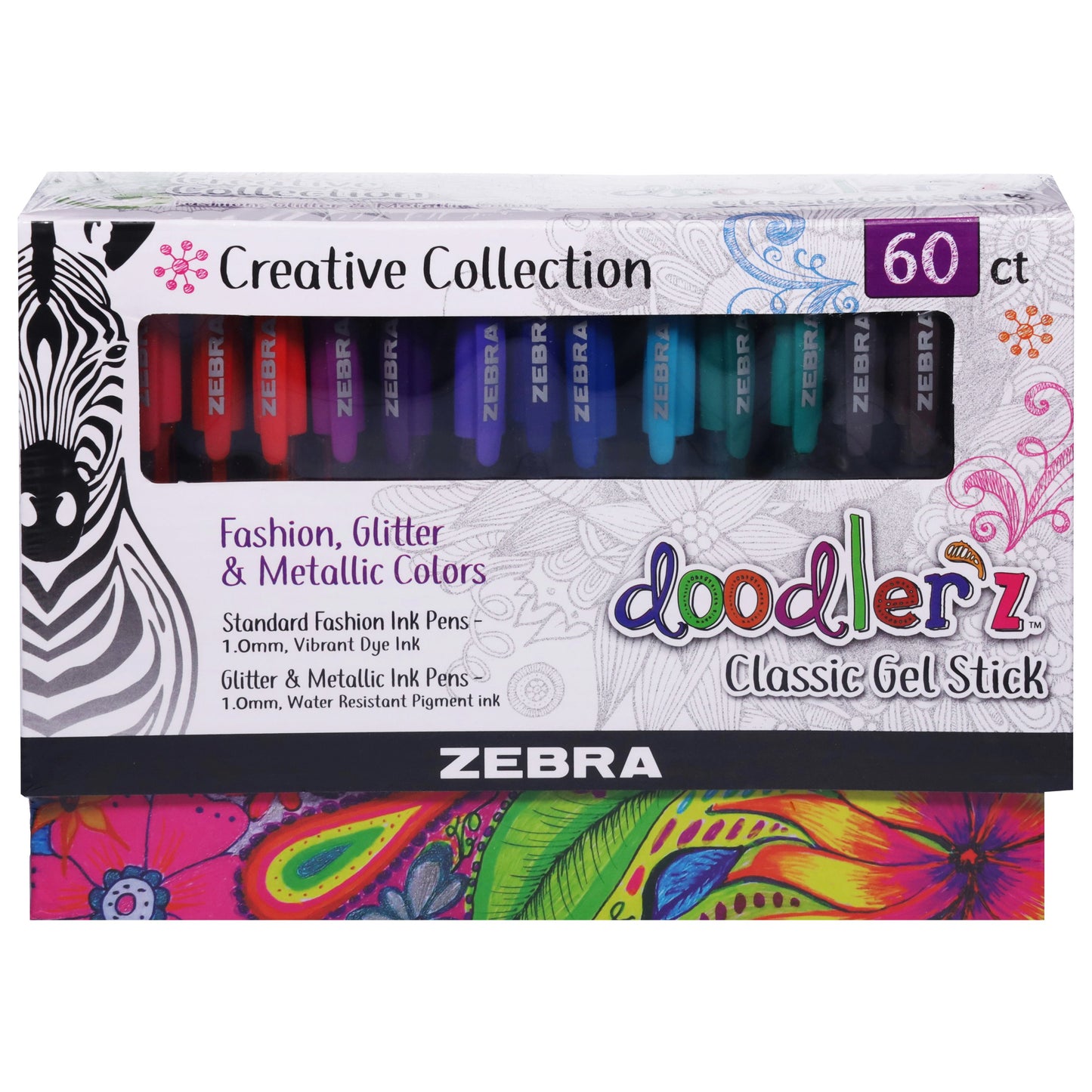 Zebra Doodler'z Gel Stick Pens - Assorted Ink