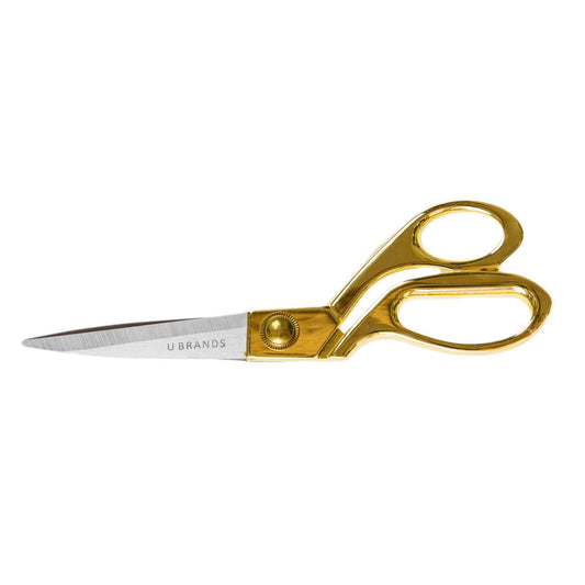 U Brands Metal Scissors - Gold