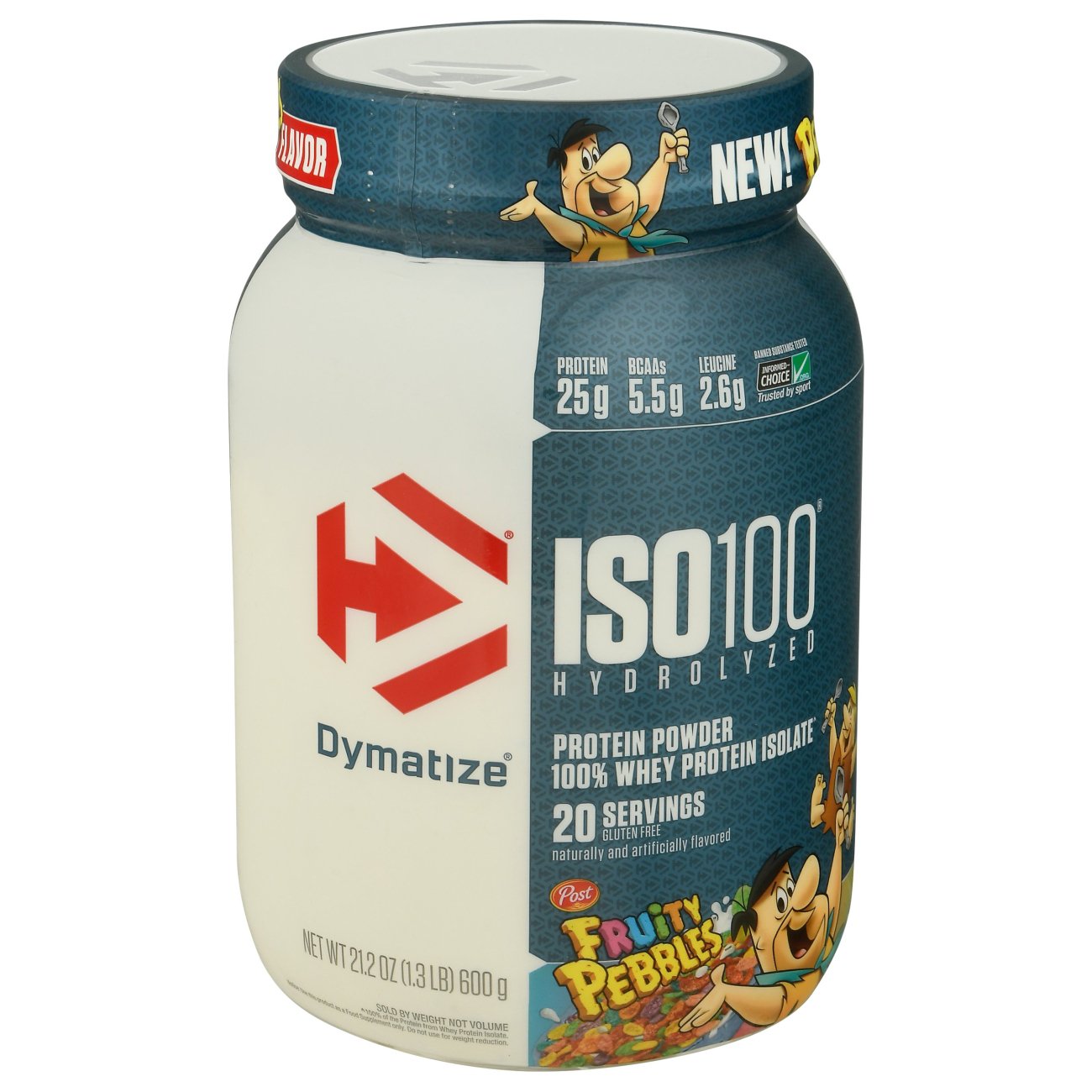 Dymatize ISO100 Hydrolyzed Whey 25g Protein Powder - Fruity Pebbles