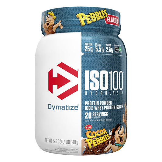 Dymatize ISO100 Hydrolyzed Whey 25g Protein Powder - Cocoa Pebbles