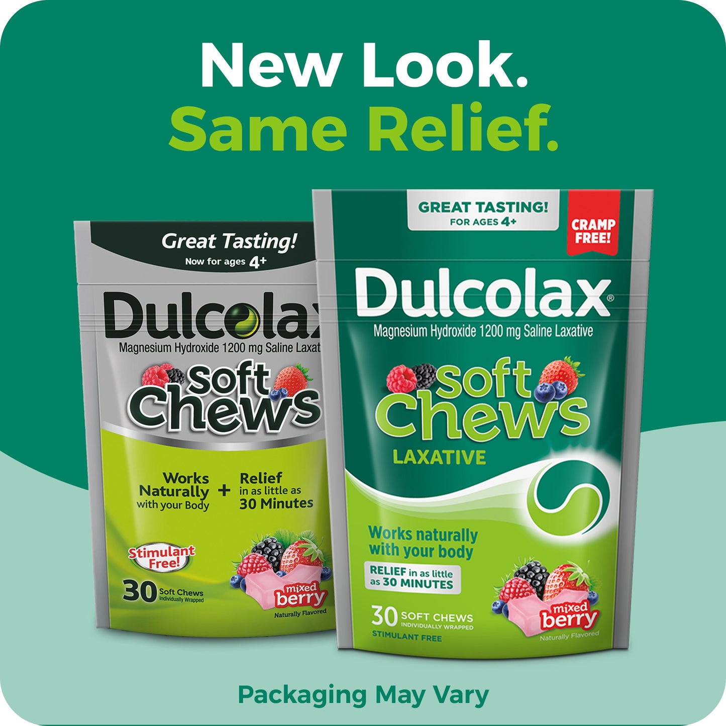 Dulcolax Soft Chews Laxative Mixed Berry