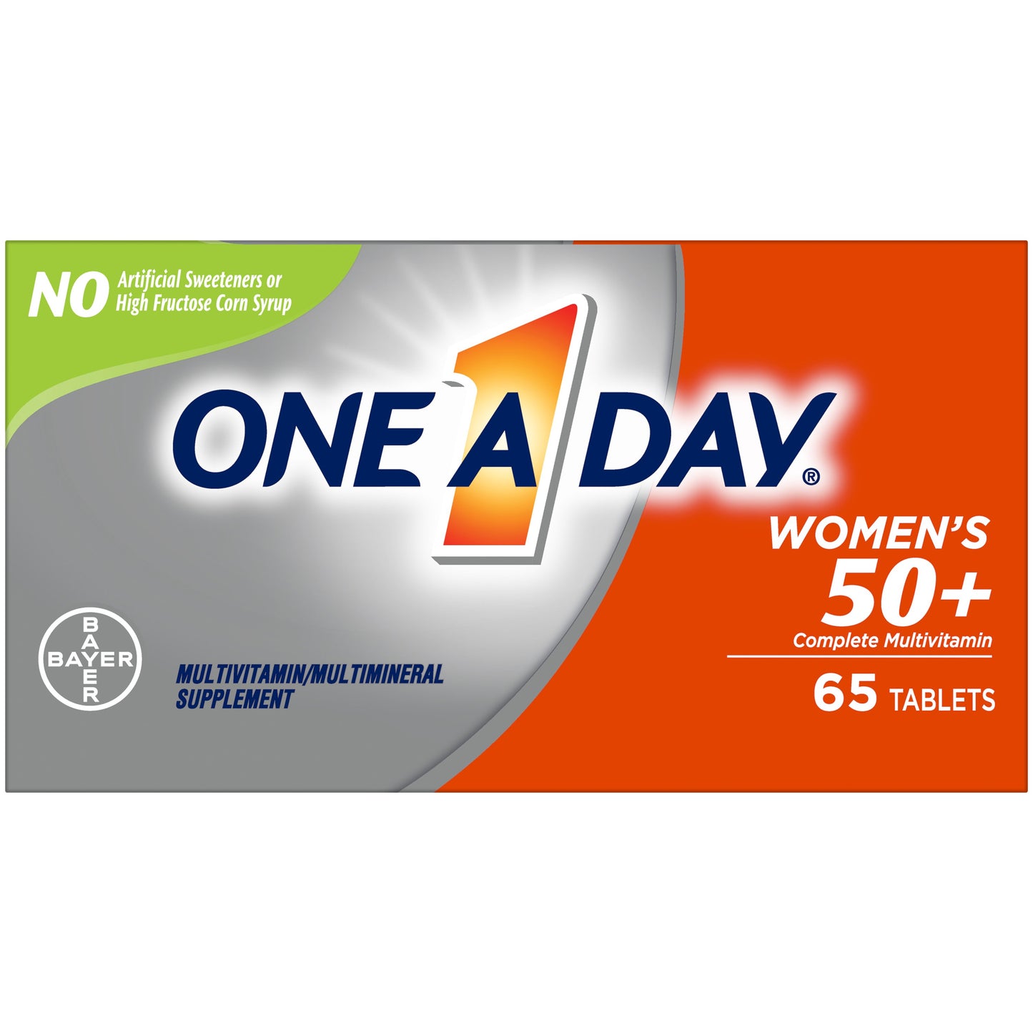 One A Day Women's 50+ Complete Multivitamin Tablets