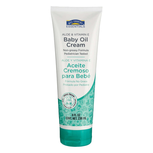 Hill Country Essentials Baby Oil Cream with Aloe & Vitamin E
