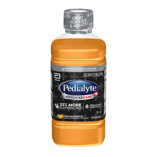 Pedialyte Advanced Care Plus Electrolyte Drink - Orange Breeze