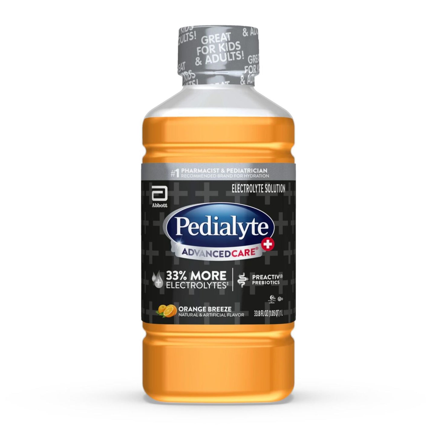 Pedialyte Advanced Care Plus Electrolyte Drink - Orange Breeze